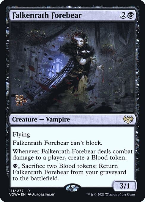 Falkenrath Forebear from Innistrad: Crimson Vow Promos (Rare)