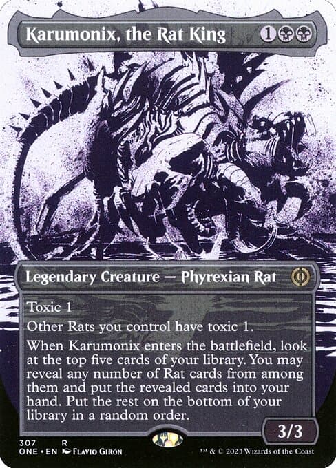 Karumonix, the Rat King from Phyrexia: All Will Be One (Rare)