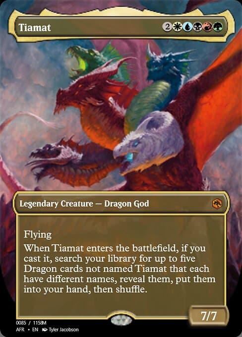 Tiamat from Magic Online Promos (Mythic)