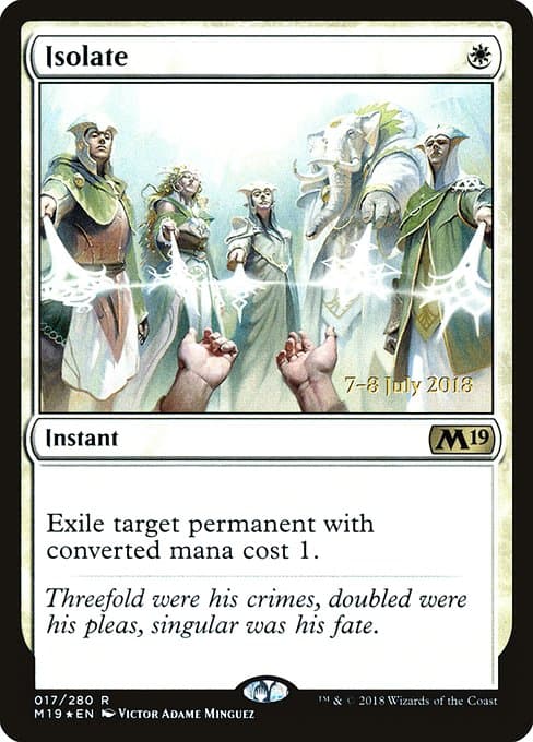 Isolate from Core Set 2019 Promos (Rare)