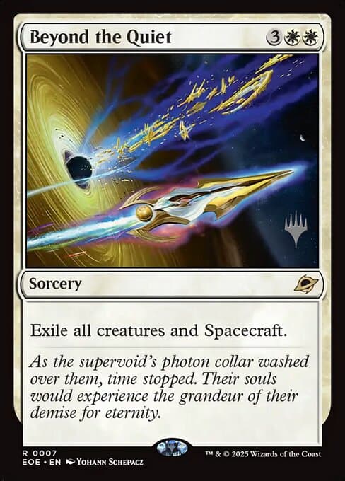Beyond the Quiet from Edge of Eternities Promos (Rare)