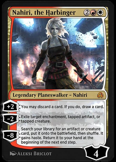 Nahiri, the Harbinger from Shadows over Innistrad Remastered (Mythic)