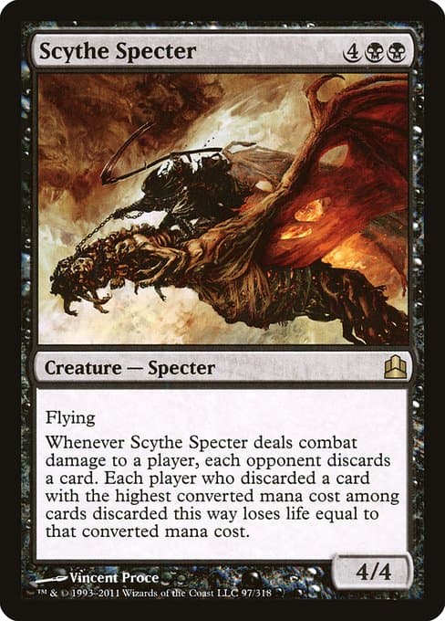 Scythe Specter from Commander 2011 (Rare)