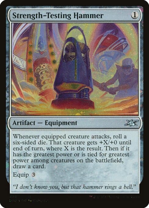 Strength-Testing Hammer from Unfinity (Uncommon)