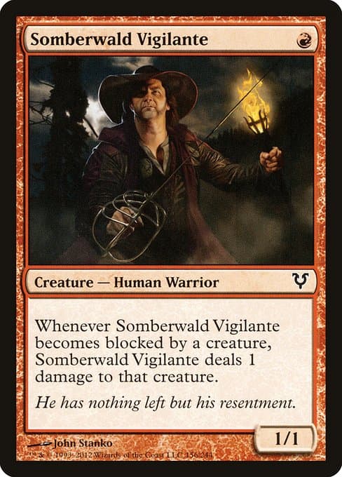 Somberwald Vigilante from Avacyn Restored (Common)