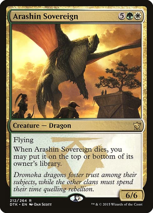 Arashin Sovereign from Dragons of Tarkir (Rare)