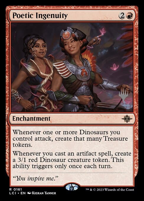 Poetic Ingenuity from The Lost Caverns of Ixalan Promos (Rare)