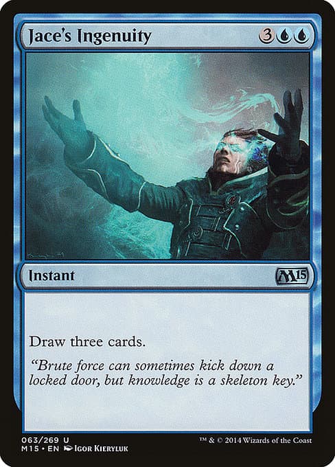 Jace's Ingenuity from Magic 2015 (Uncommon)