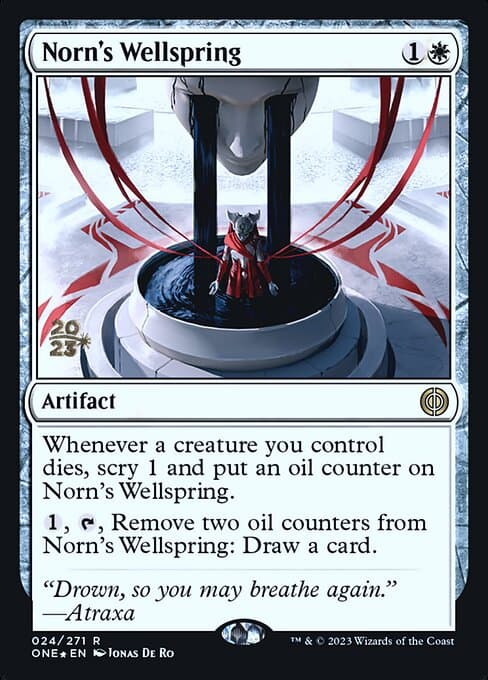 Norn's Wellspring from Phyrexia: All Will Be One Promos (Rare)