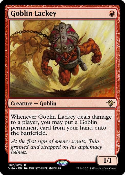 Goblin Lackey from Vintage Masters (Rare)