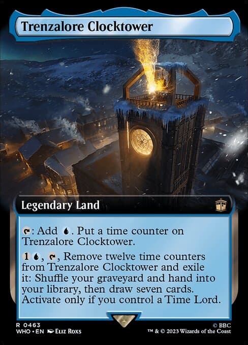 Trenzalore Clocktower from Doctor Who (Rare)