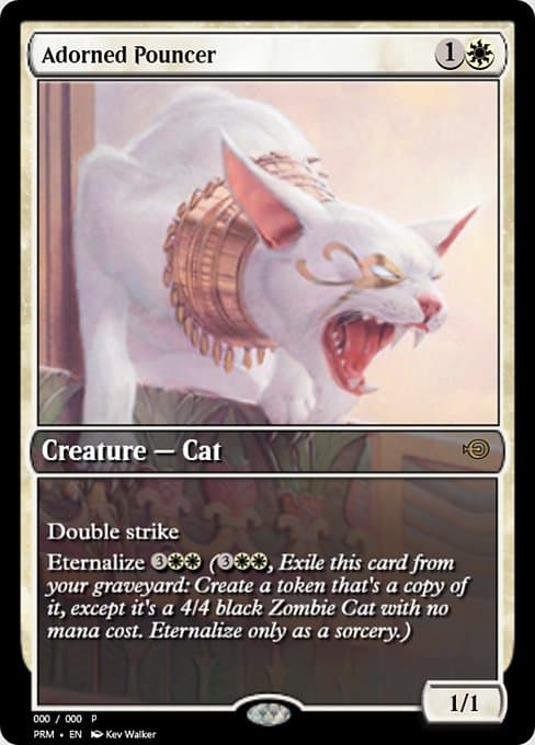 Adorned Pouncer from Magic Online Promos (Rare)