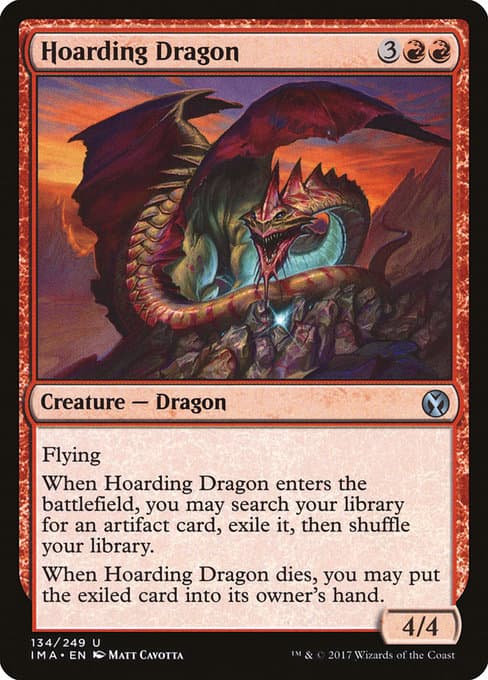 Hoarding Dragon from Iconic Masters (Uncommon)