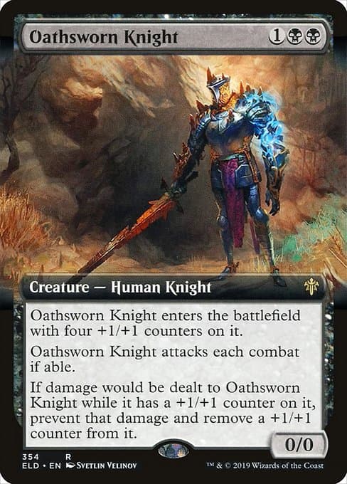 Oathsworn Knight from Throne of Eldraine (Rare)
