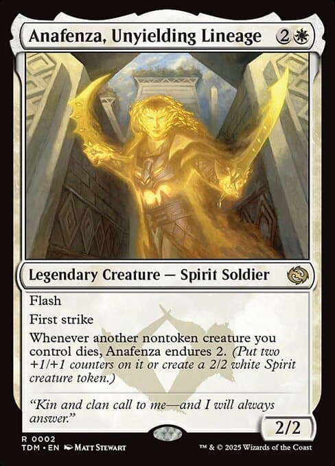 Anafenza, Unyielding Lineage (Rare)