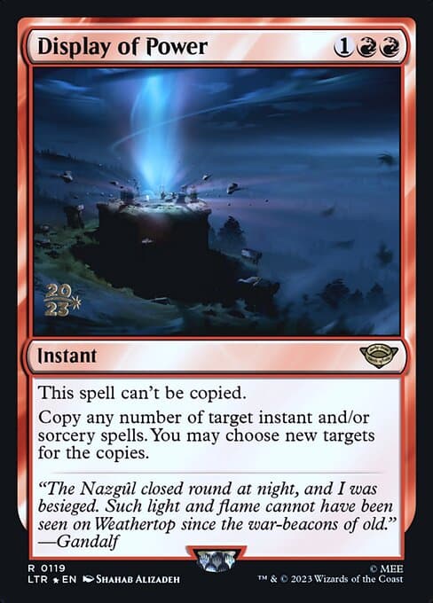 Display of Power (Rare)