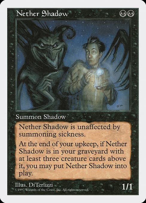 Nether Shadow from Fifth Edition (Rare)