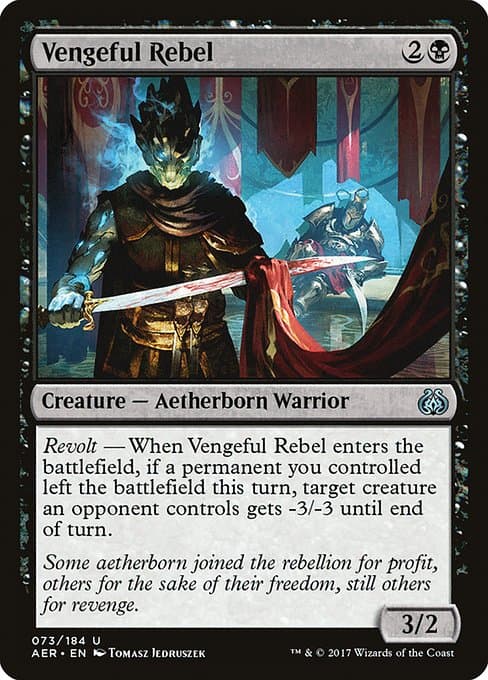 Vengeful Rebel (Uncommon)