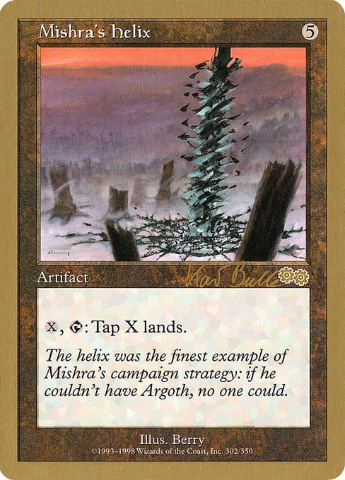 Mishra's Helix from World Championship Decks 1999 (Rare)