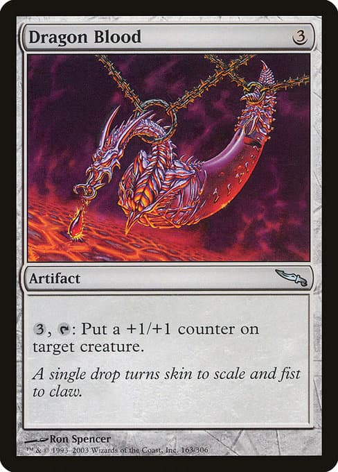 Dragon Blood from Mirrodin (Uncommon)