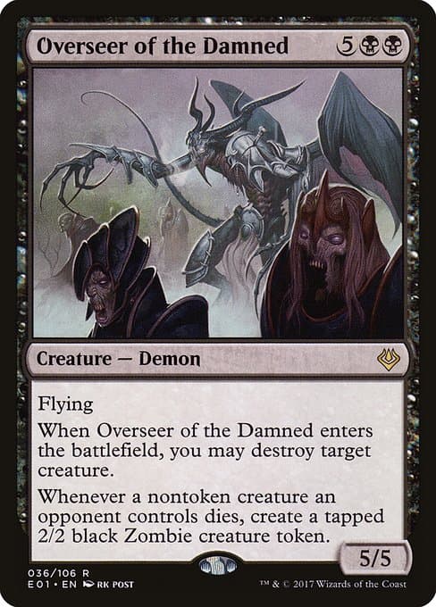 Overseer of the Damned from Archenemy: Nicol Bolas (Rare)