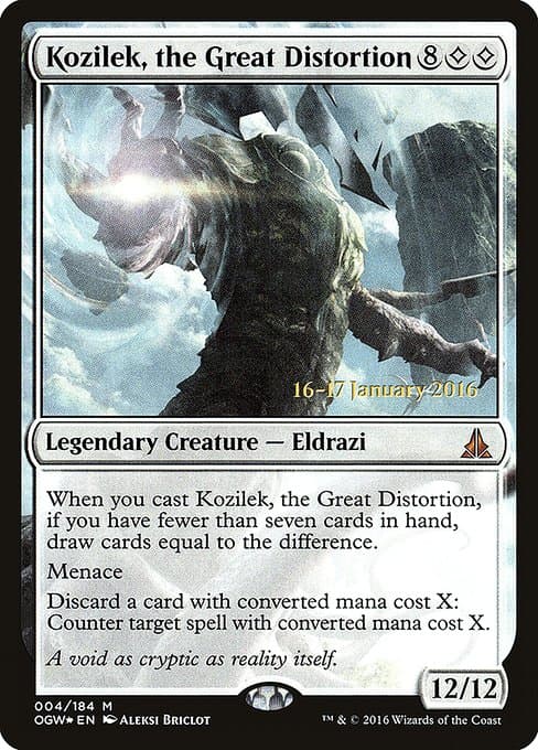 Kozilek, the Great Distortion (Mythic)