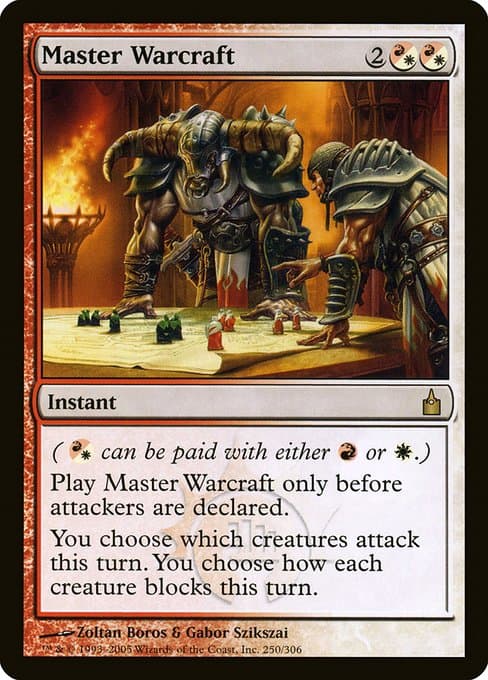 Master Warcraft from Ravnica: City of Guilds (Rare)