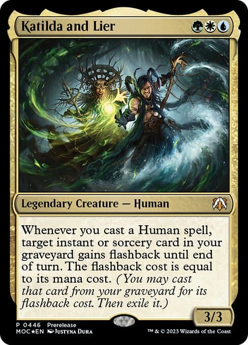 Katilda and Lier from March of the Machine Commander (Mythic)