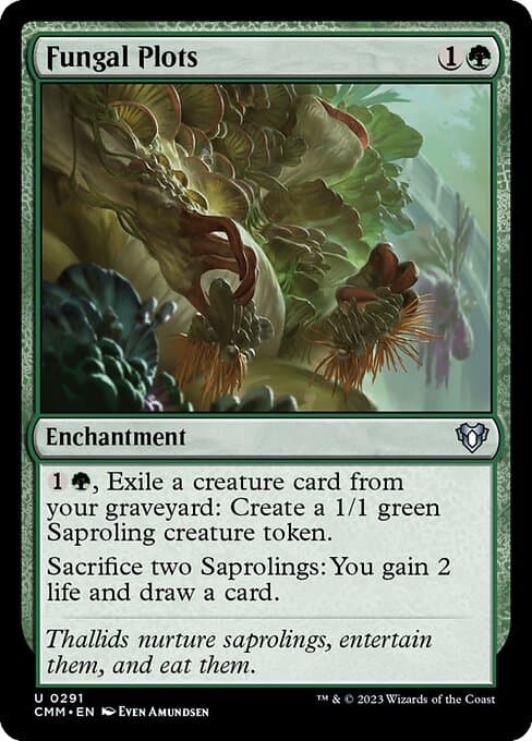 Fungal Plots from Commander Masters (Uncommon)