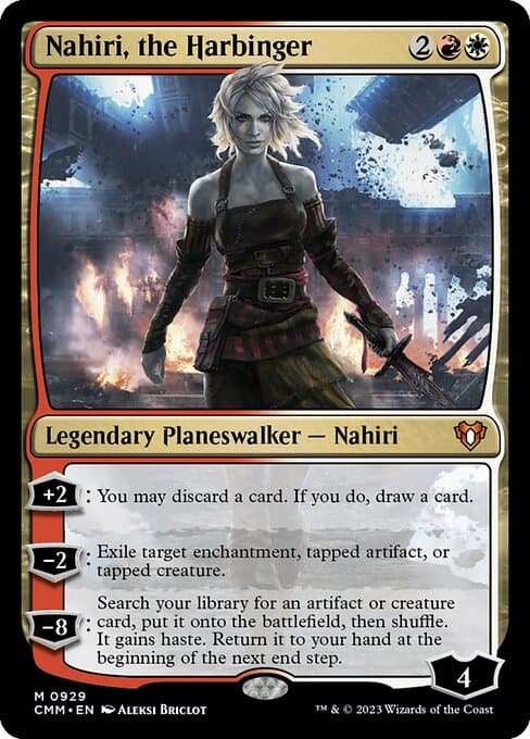 Nahiri, the Harbinger from Commander Masters (Mythic)