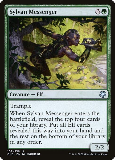Sylvan Messenger from Game Night: Free-for-All (Uncommon)