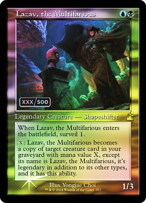 Lazav, the Multifarious from Ravnica Remastered (Rare)