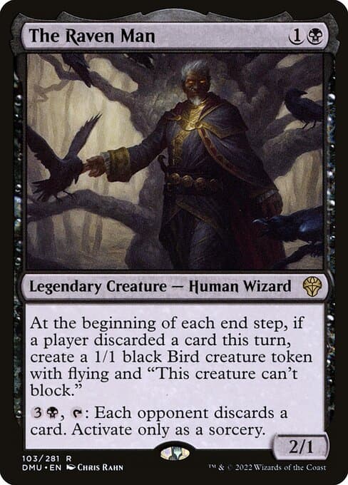 The Raven Man from Dominaria United (Rare)