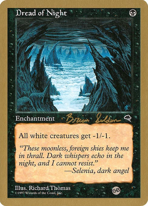 Dread of Night from World Championship Decks 1998 (Uncommon)