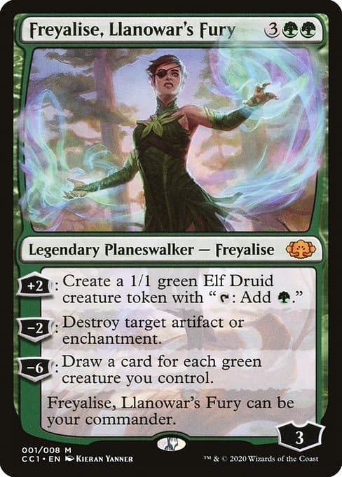 Freyalise, Llanowar's Fury (Mythic)