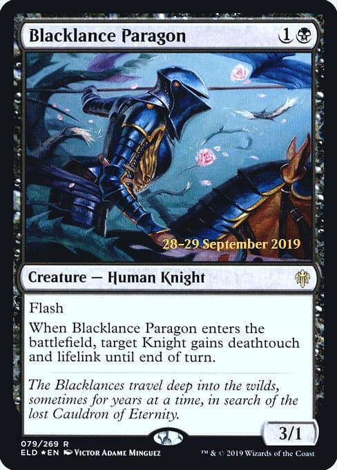 Blacklance Paragon from Throne of Eldraine Promos (Rare)
