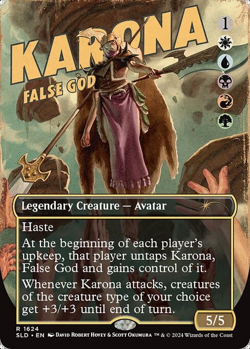 Karona, False God from Secret Lair Drop (Rare)