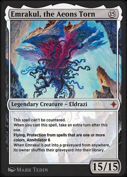 Emrakul, the Aeons Torn (Mythic)