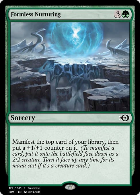 Formless Nurturing from Magic Online Promos (Common)