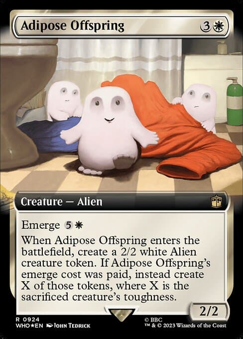 Adipose Offspring from Doctor Who (Rare)