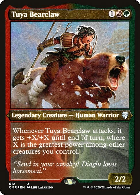 Tuya Bearclaw from Commander Legends (Uncommon)