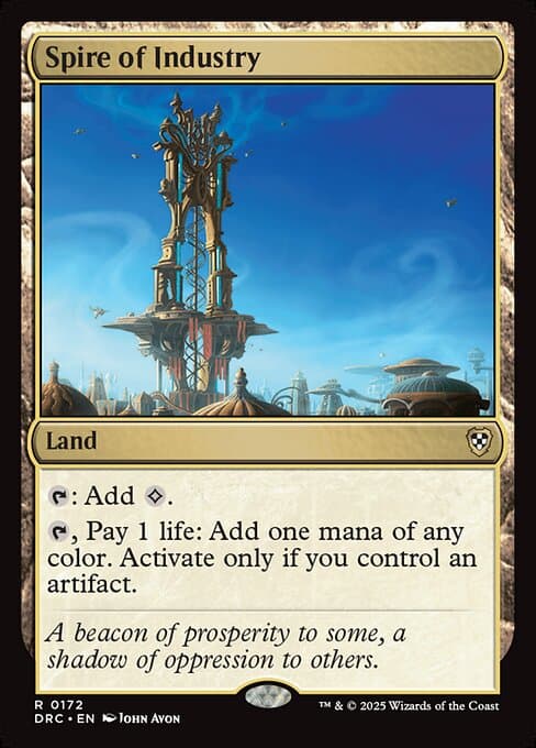 Spire of Industry from Aetherdrift Commander (Rare)