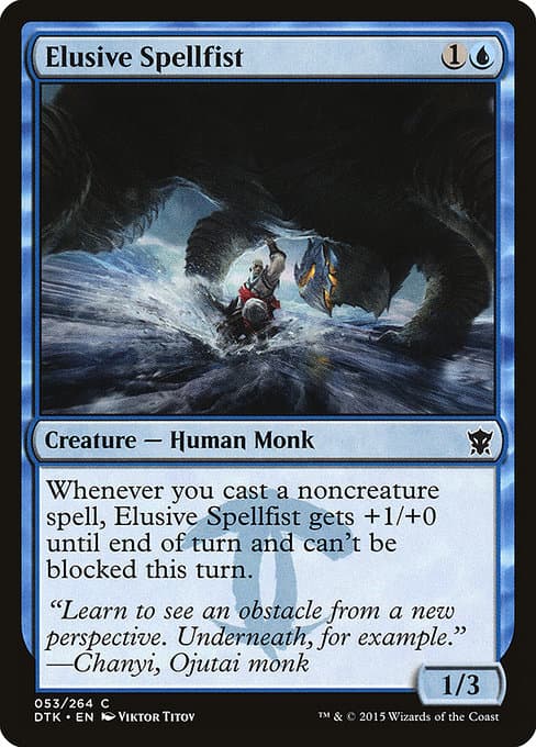 Elusive Spellfist from Dragons of Tarkir (Common)