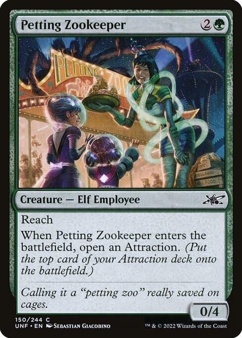 Petting Zookeeper from Unfinity (Common)