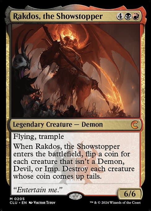 Rakdos, the Showstopper (Mythic)