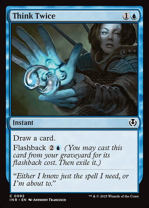 Think Twice from Innistrad Remastered (Common)