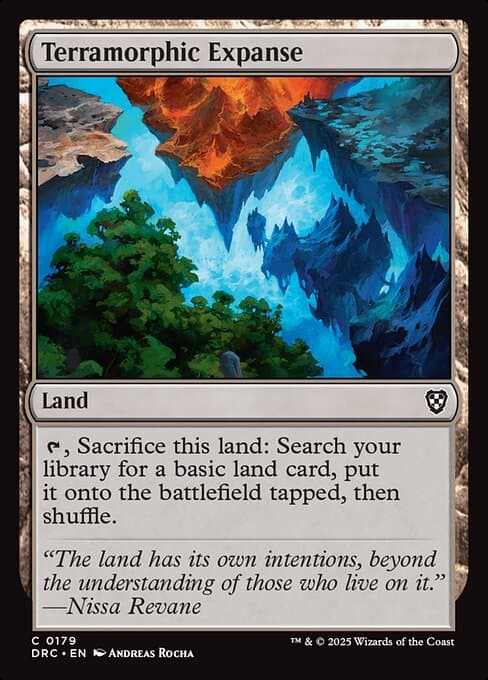 Terramorphic Expanse from Aetherdrift Commander (Common)
