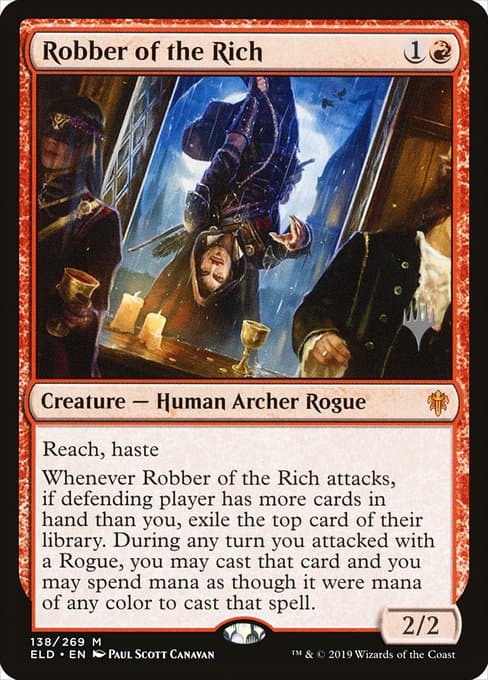 Robber of the Rich from Throne of Eldraine Promos (Mythic)
