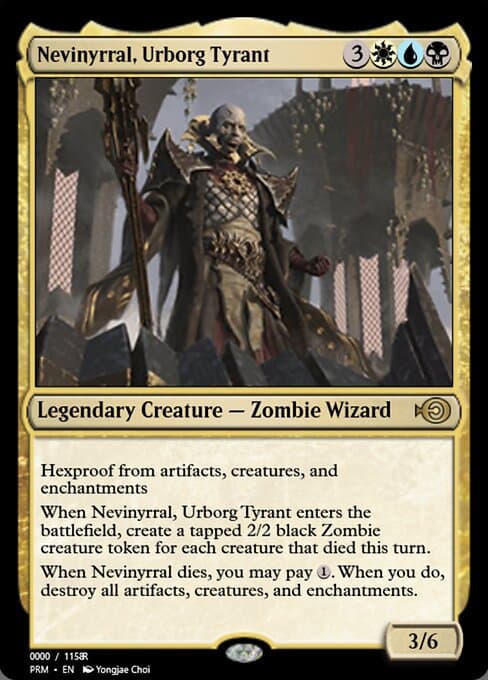 Nevinyrral, Urborg Tyrant from Magic Online Promos (Rare)