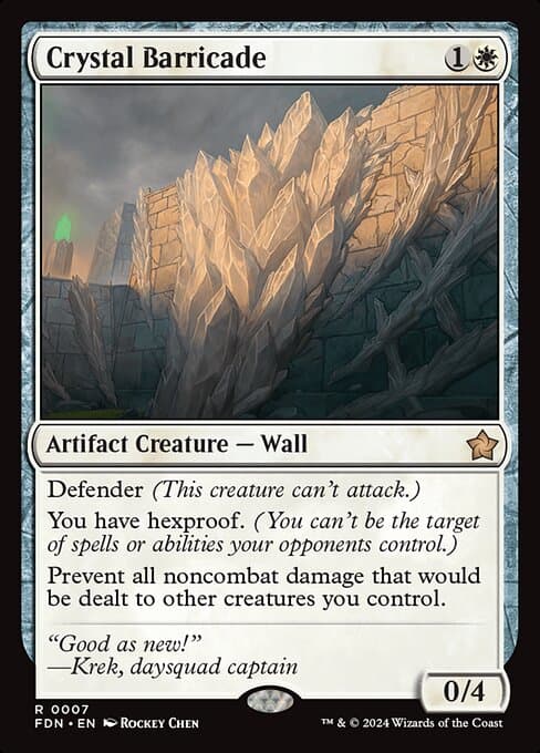Crystal Barricade (Rare)